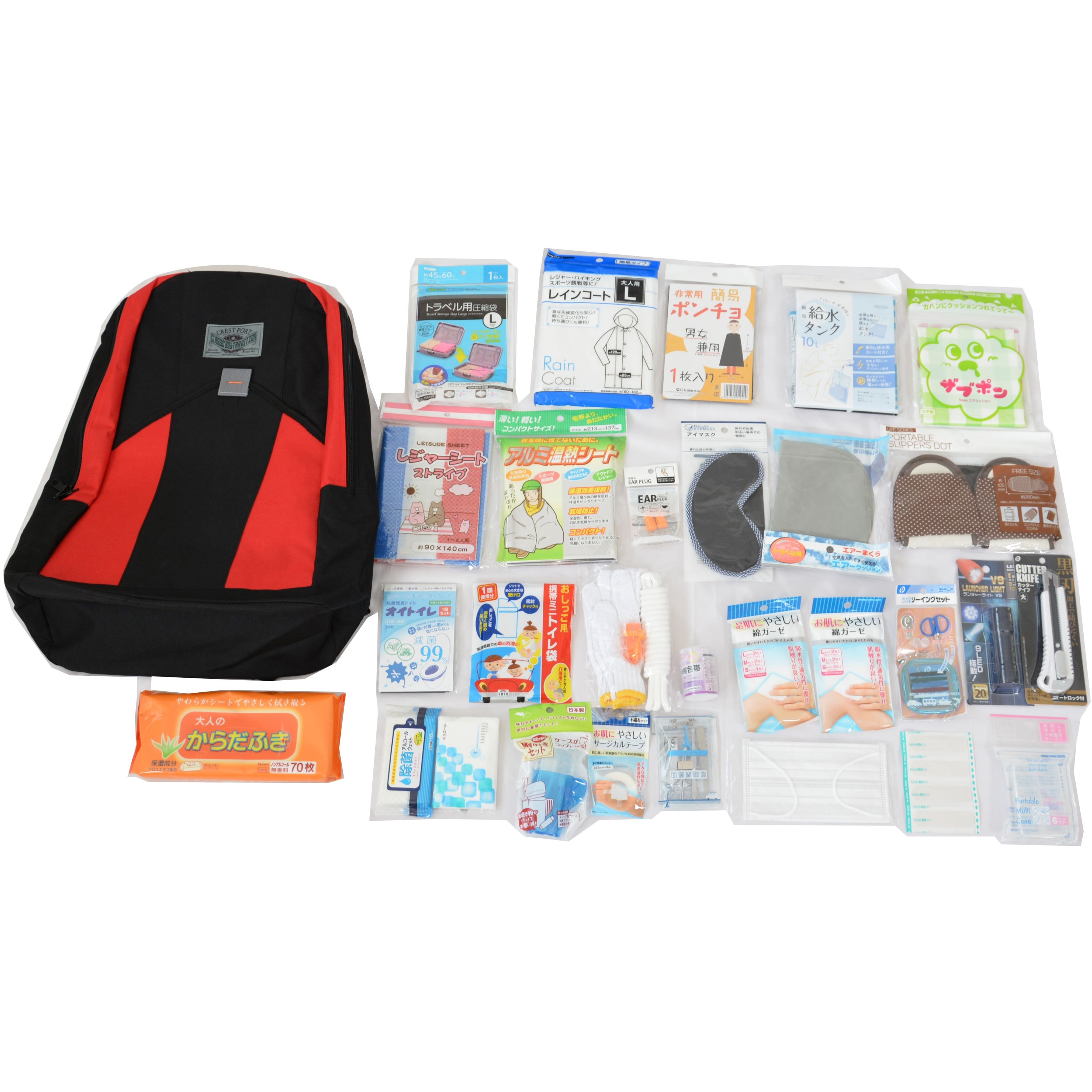 ‐ 簡易防災セット(31点) 1個 丸山製作所 【通販モノタロウ】