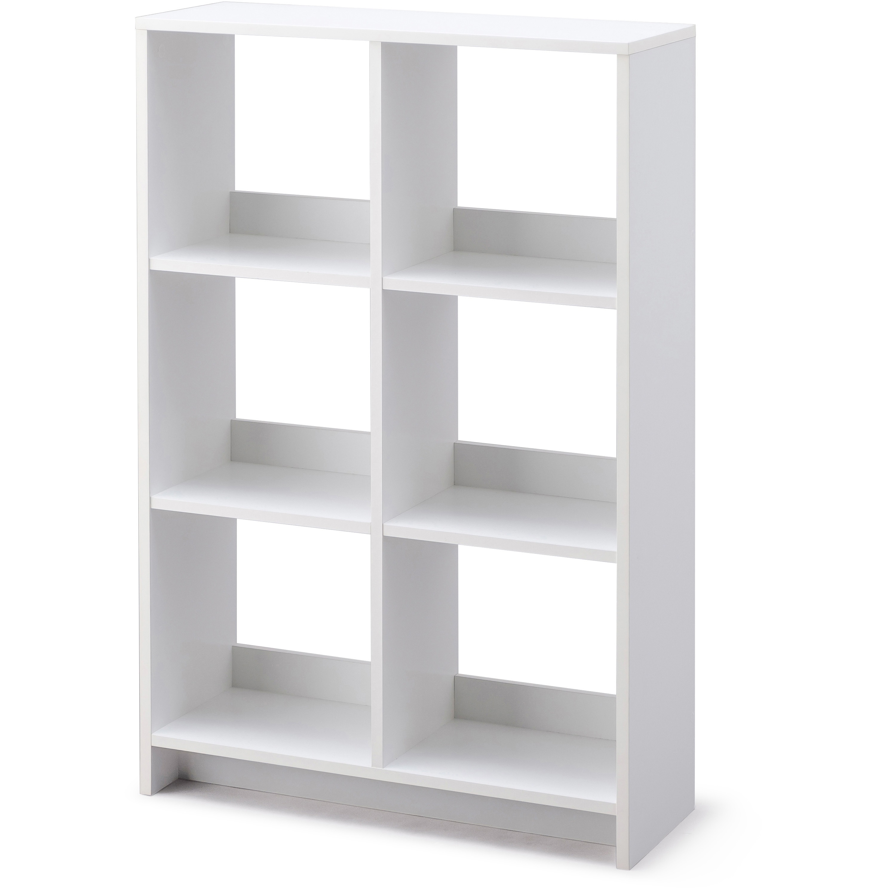 WOS-6 ウッドオープンシェルフ アイリスオーヤマ ウォームホワイト色 棚板数固定4枚   WOS-6