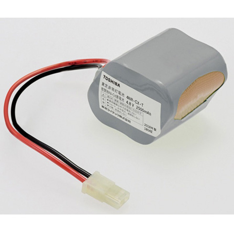 4HR-CY-TB 非常用照明器具・誘導灯器具 交換用蓄電池 1個 東芝
