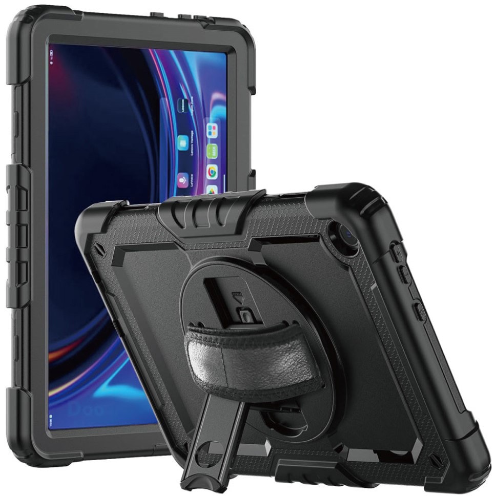 MDS-TSCLTK11BLTBK2 Lenovo Tab K11対応 耐衝撃ケース(画面保護付き