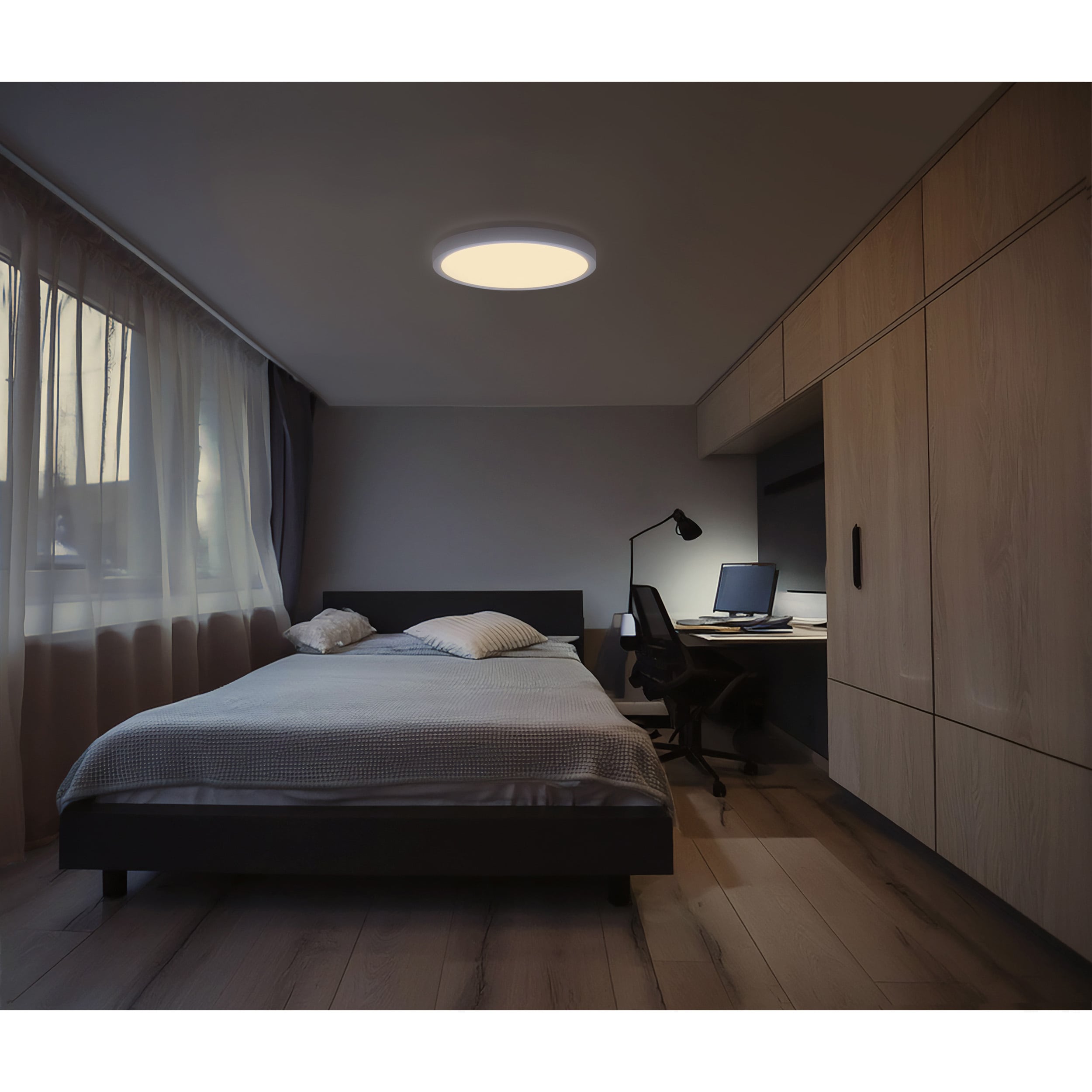 CLP-6DL フラットパネルライト(6畳 8畳) アイリスオーヤマ Ra80 消費