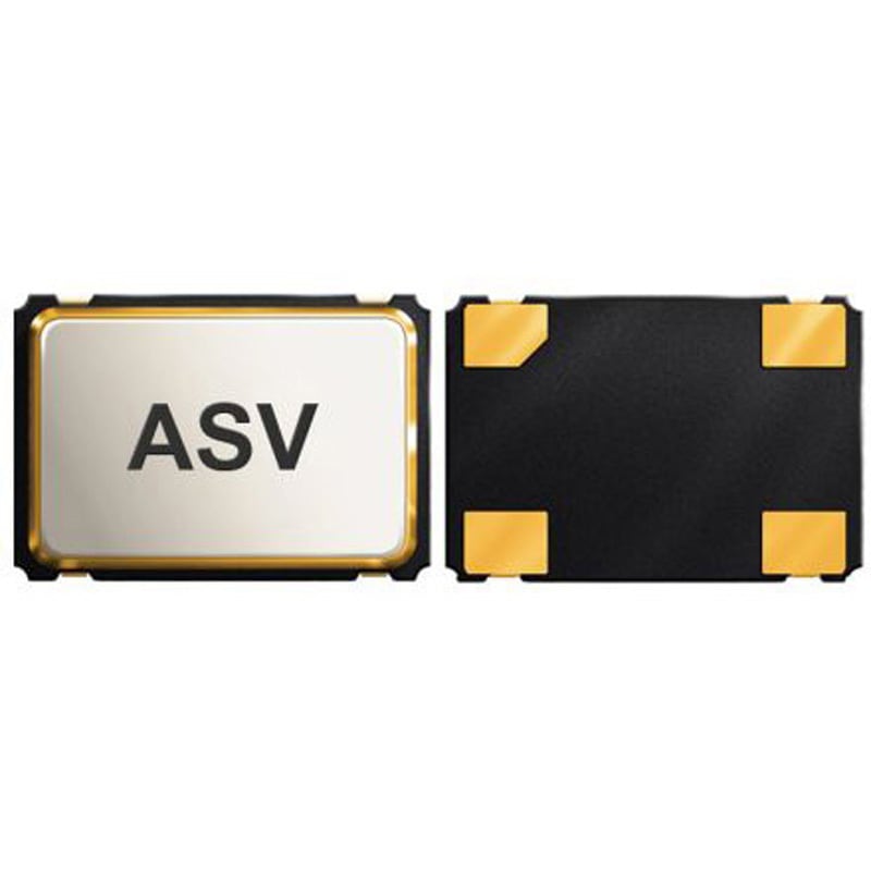 ASV-25.000MHZ-EJ-T Abracon 発振器， 25MHz， HCMOS， TTL出力 表面実装， 4-Pin SMD ABRACON 最小動作温度-20℃ 長さ7mm 1セット(1000個)
