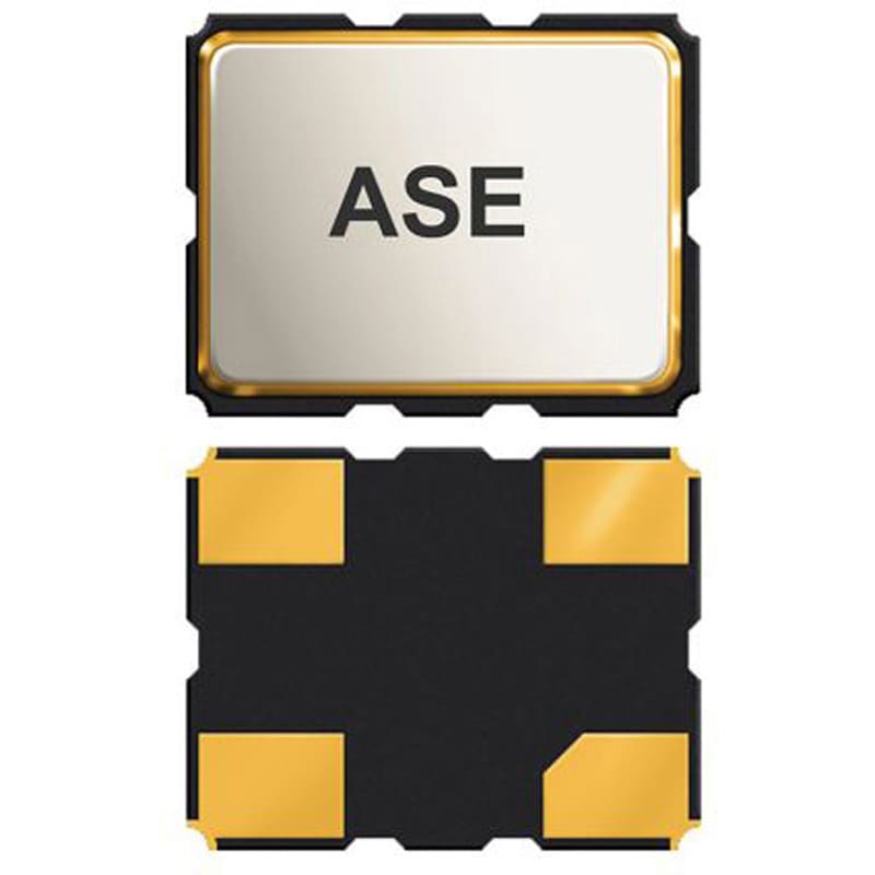 ASE-8.000MHZ-LC-T Abracon 発振器， 8MHz， CMOS出力 表面実装， 4-Pin SMD ABRACON 最小動作温度-40℃ 長さ3.2mm 1セット(1000個)