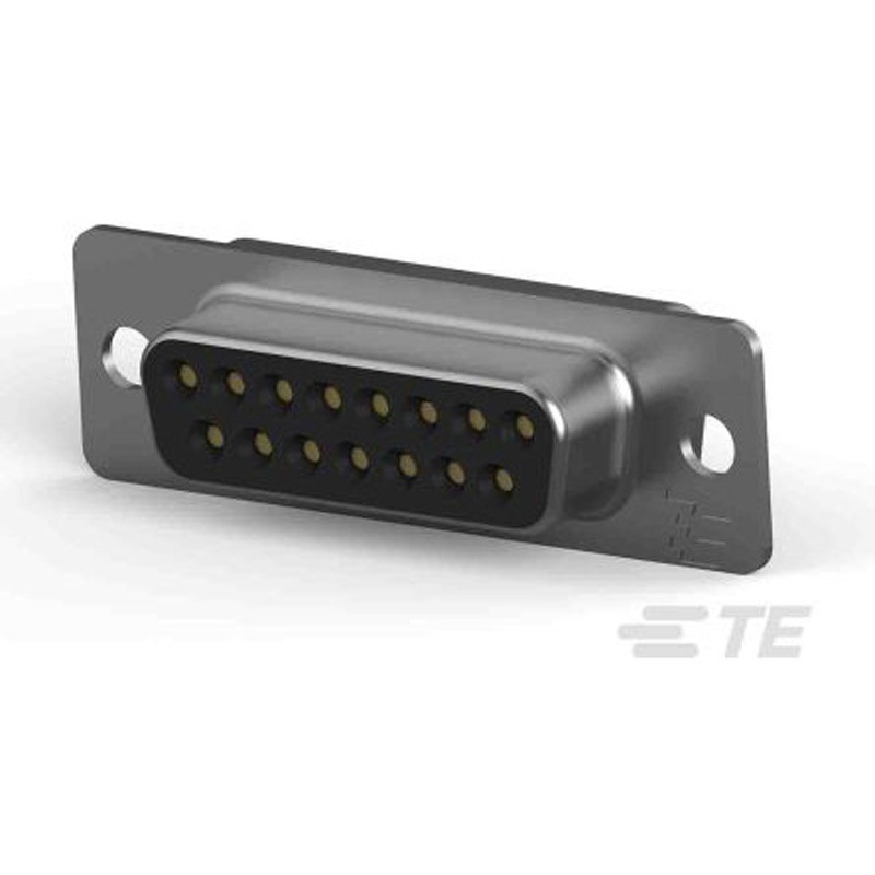 5-747909-2 TE Connectivity D-subコネクタ， 15極， メス， スルーホール実装， 5-747909-2 TE Connectivity Japan(旧:TYCOELECTRONICS(タイコエレクトロニクス)) シリーズAmplimite ピッチ2.77mm 端子20 長さ39.2mm 1セット(50個)