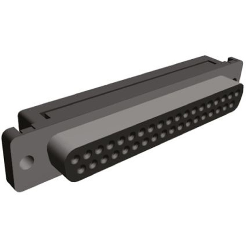 1658610-1 TE Connectivity D-subコネクタ， 37極， メス， ケーブルマウント， 1658610-1 TE Connectivity Japan(旧:TYCOELECTRONICS(タイコエレクトロニクス)) ピッチ2.76mm 結線方法IDC ライトアングル 長さ69.39mm 1セット(40個)