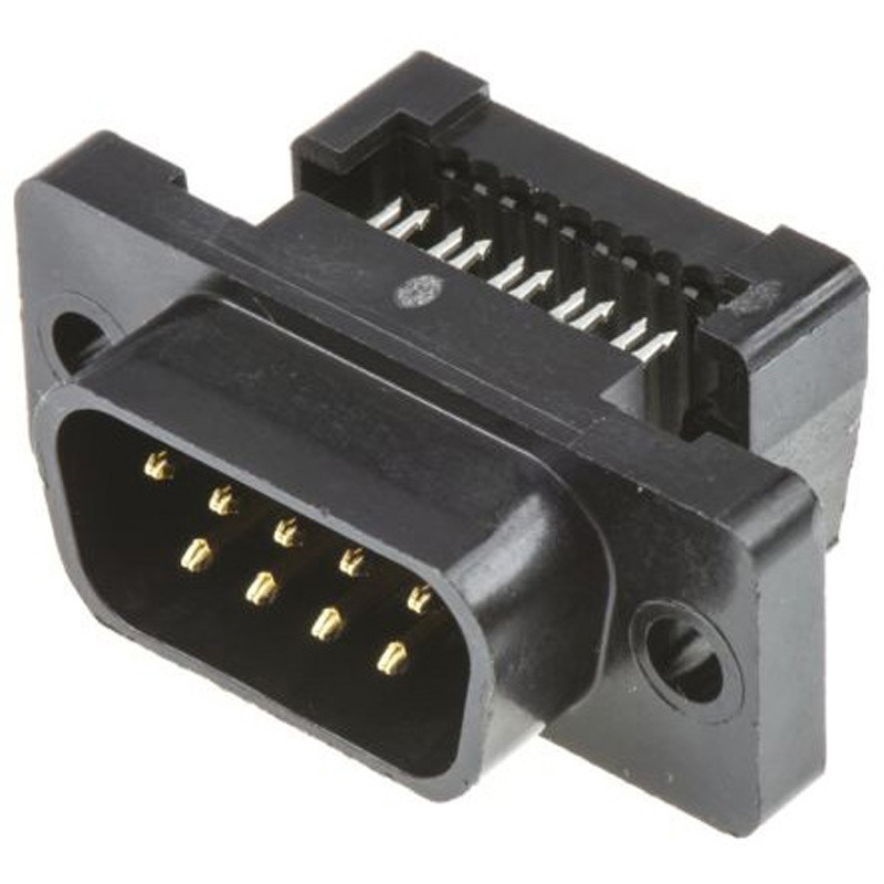 1658615-4 TE Connectivity D-subコネクタ， 9極， オス， ケーブルマウント， 1658615-4 TE Connectivity Japan(旧:TYCOELECTRONICS(タイコエレクトロニクス)) ピッチ2.77mm 結線方法IDC ライトアングル 長さ30.88mm 1セット(40個)