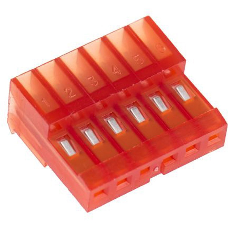 3-640440-6 TE Connectivity IDCコネクタ 2.54mmピッチ 6極 1列 メス， MTA-100シリーズ， 3-640440-6 TE Connectivity Japan(旧:TYCOELECTRONICS(タイコエレクトロニクス)) ケーブルマウント ライトアングル 定格電圧250.0 V ac