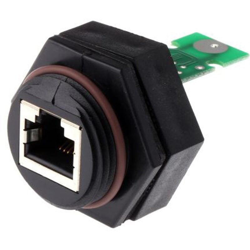 1-1546409-1 TE Connectivity RJ45 モジュラーコネクタ， メス， RJ45コネクタ， ケーブルマウント， Cat5， 1-1546409-1 1個 TE Connectivity Japan(旧:TYCOELECTRONICS(タイコエレクトロニクス)) 【通販モノタロウ】