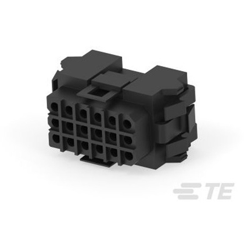 207442-1 TE Connectivity コネクタハウジング 18極 ピッチ：5mm 6列 207442-1 TE Connectivity Japan(旧:TYCOELECTRONICS(タイコエレクトロニクス)) オス シリーズMetrimate ストレート 長さ23.8mm 1袋(275個)