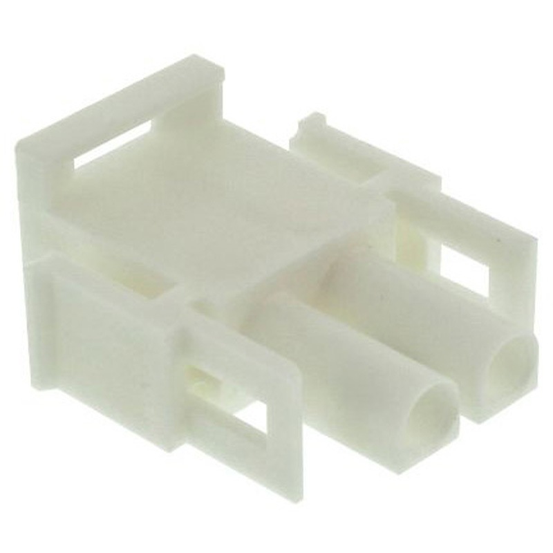 350777-4 TE Connectivity コネクタハウジング 2極 ピッチ：6.35mm 1列 350777-4 TE Connectivity Japan(旧:TYCOELECTRONICS(タイコエレクトロニクス)) オス ケーブルマウント シリーズUniversal MATE-N-LOK 幅14.73mm 1袋(100個)