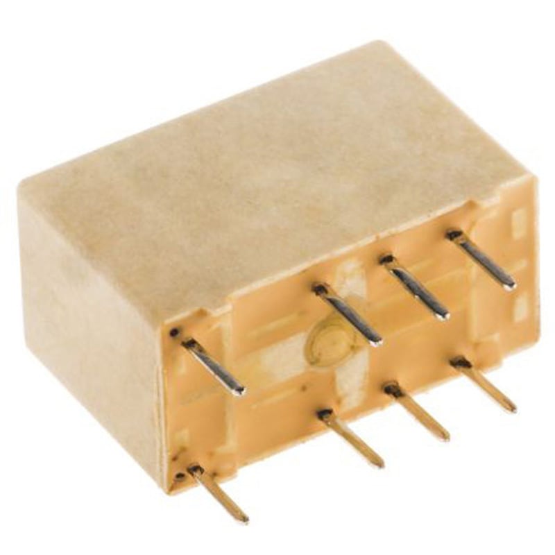 V23079A1001B301 TE Connectivity シグナルリレー DPDT 5V dc Axicom P2 TE Connectivity Japan(旧:TYCOELECTRONICS(タイコエレクトロニクス)) 基板実装 高さ9.8mm 1セット(50個) V23079A1001B301