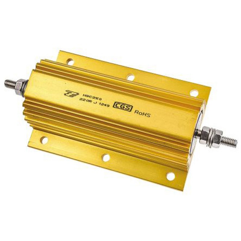 HSC250220RJ TE Connectivity シャーシ取り付け抵抗器，250W，220Ω，±5% TE Connectivity Japan(旧:TYCOELECTRONICS(タイコエレクトロニクス)) アルミハウジング 巻線 13,845円