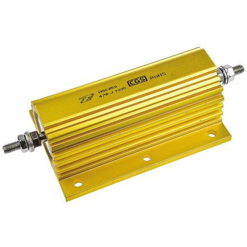 HSC25047RJ TE Connectivity シャーシ取り付け抵抗器，250W，47Ω，±5% TE Connectivity Japan(旧:TYCOELECTRONICS(タイコエレクトロニクス)) パッケージ/ケースAluminium Housed 巻線