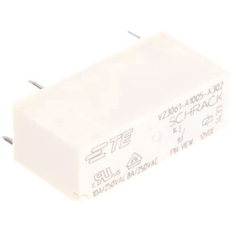 V23061A1005A302 TE Connectivity パワーリレー 12V dc SPST 基板実装タイプ TE Connectivity Japan(旧:TYCOELECTRONICS(タイコエレクトロニクス)) シリーズMSR スイッチング電流8A コイル抵抗652Ω 1セット(20個) V23061A1005A302 7,394円