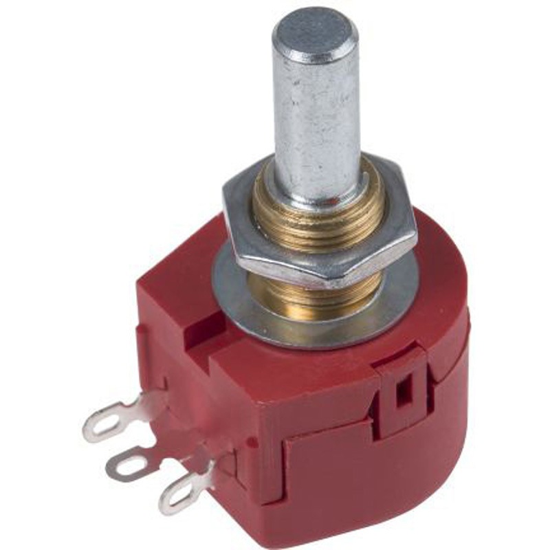 TW1252KA TE Connectivity ポテンショメーター， 2.5kΩ， 1W TE Connectivity Japan(旧:TYCOELECTRONICS(タイコエレクトロニクス)) パネルマウント 許容差±10%