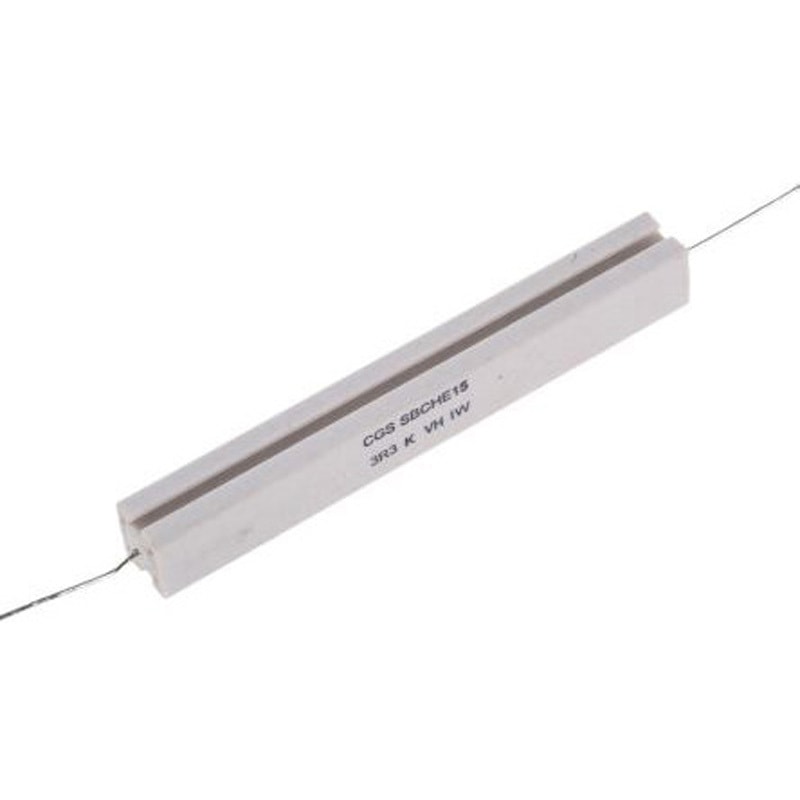 SBCHE153R3K TE Connectivity 巻線 抵抗器 17W 3.3Ω ±10%， SBCHE153R3K TE Connectivity Japan(旧:TYCOELECTRONICS(タイコエレクトロニクス)) 最小動作温度-55℃