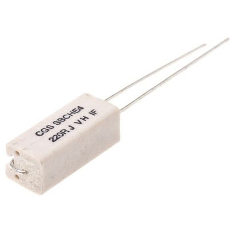 SBCHE4220RJ TE Connectivity 巻線 抵抗器 4W 220Ω ±5%， SBCHE4220RJ TE Connectivity Japan(旧:TYCOELECTRONICS(タイコエレクトロニクス)) 最小動作温度-55℃