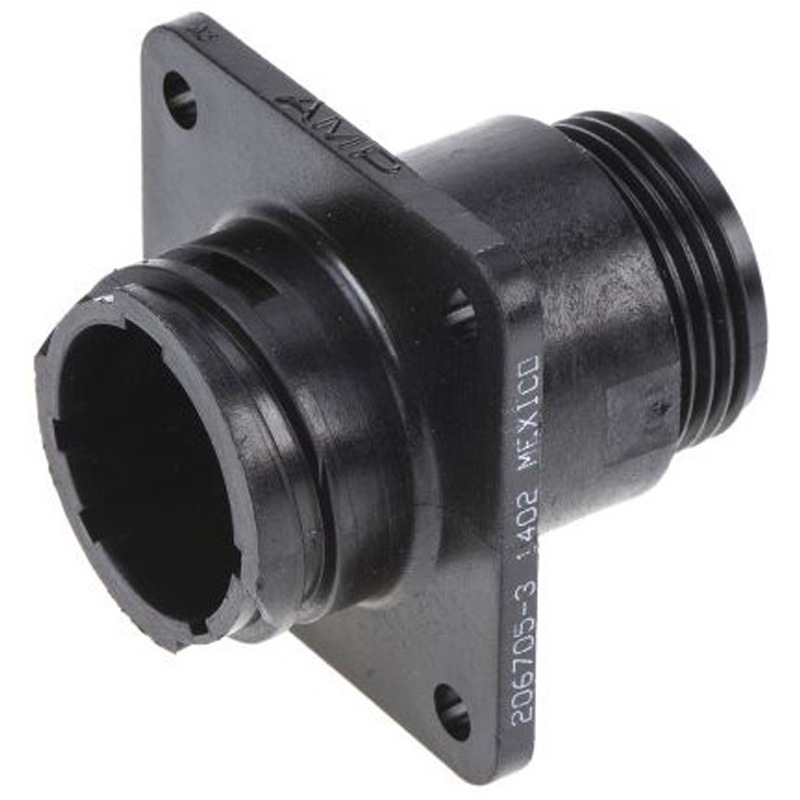 206705-3 TE Connectivity 丸型コネクタ， 9極， スタンダード， パネルマウント， 206705-3 TE Connectivity Japan(旧:TYCOELECTRONICS(タイコエレクトロニクス)) 圧着 ストレート プラグ シェルサイズ13 1袋(100個) 49,188円