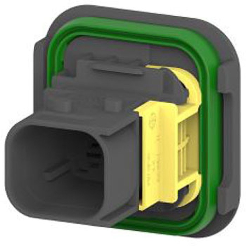 1-1703808-1 TE Connectivity 自動車用コネクタ 4極 メス タブハウジング， 1-1703808-1 TE Connectivity Japan(旧:TYCOELECTRONICS(タイコエレクトロニクス)) シリーズHDSCS フランジマウント 黒色 高さ27mm 1箱(320個)
