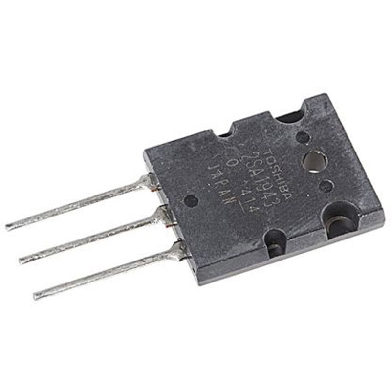 2SA1943-O(Q) Toshiba トランジスタ， PNP， スルーホール， -15 A， 2SA1943-O(Q) 東芝 パッケージTO-3PL 最大コレクタ-エミッタ間電圧-230V