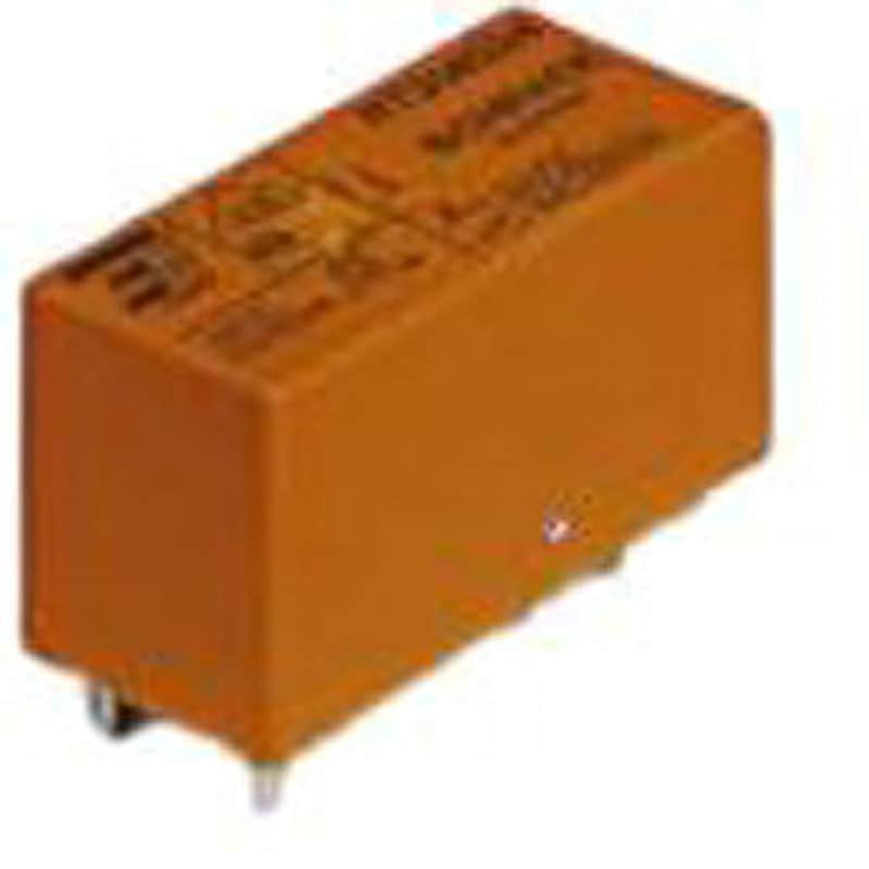 RT424005 パワーリレーモジュール 5V dc， 2c接点 基板実装，プラグインタイプ TE Connectivity Japan(旧:TYCOELECTRONICS(タイコエレクトロニクス)) スイッチング電流15A コイル抵抗62Ω 長さ29mm 1箱(20個) RT424005