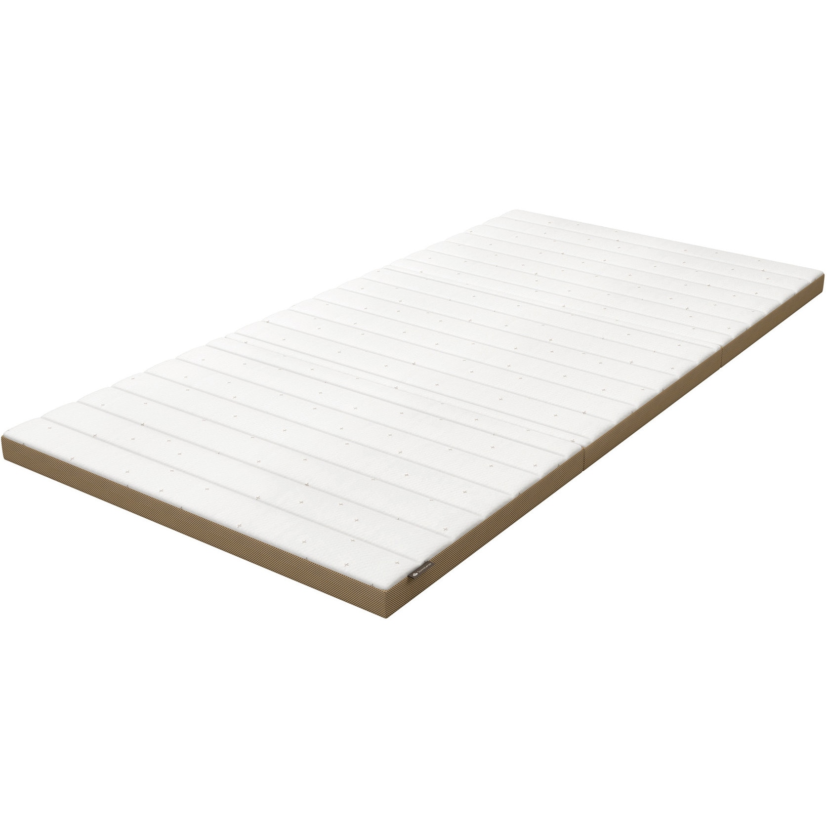 SL004 敷ふとん シングル エコワン ホワイト/ベージュ色