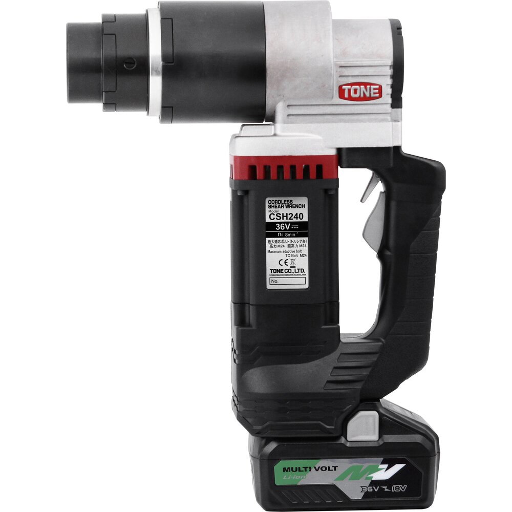 CSH240 M24コードレスシヤ―レンチ 1台 TONE(トネ/旧:前田金属工業) 【通販モノタロウ】
