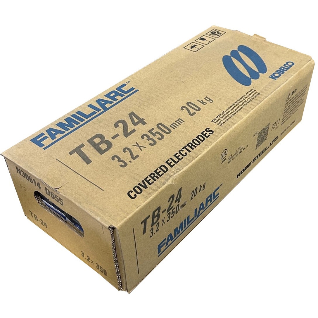 TB-24 軟鋼～550MPa級鋼用溶接棒 神戸製鋼 棒径3.2mm 1箱(20kg) TB-24