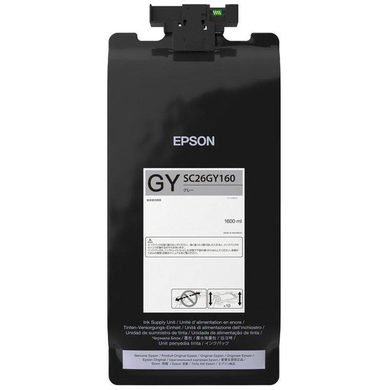 SC26GY160 エプソン SC26GY160 インクパック/グレー(1600ml) EPSON 適合機種SC-P8550DL