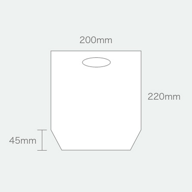 4935482509917 生き生きキャリースタンドパック プラ入り ホリックス 穴無 厚さ40μm 1ケース(3000枚)