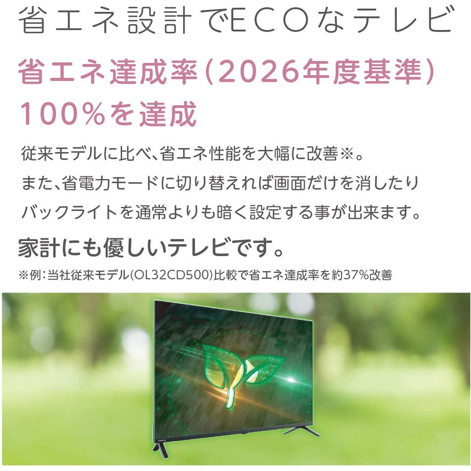 OL24SE100 ORION 液晶テレビ オリオン(ORION) ハイビジョン 画面サイズ