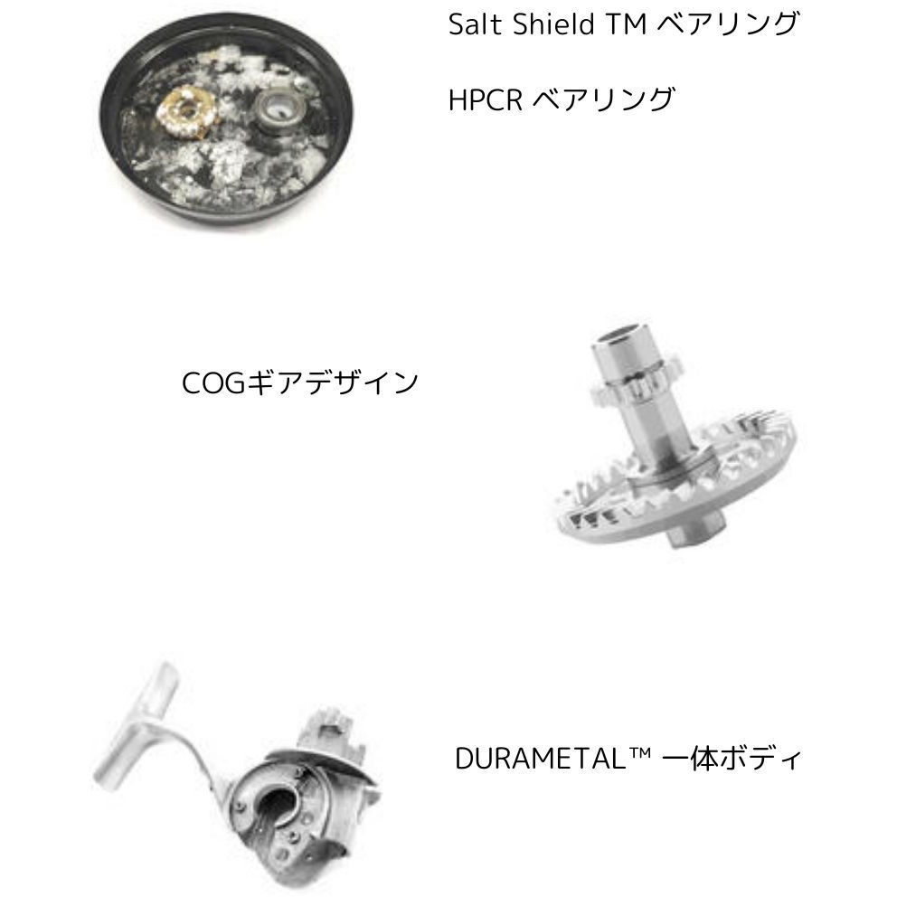 5000H SUPERIOR(スーペリア) AbuGarcia(アブガルシア) 自重375g 5000H