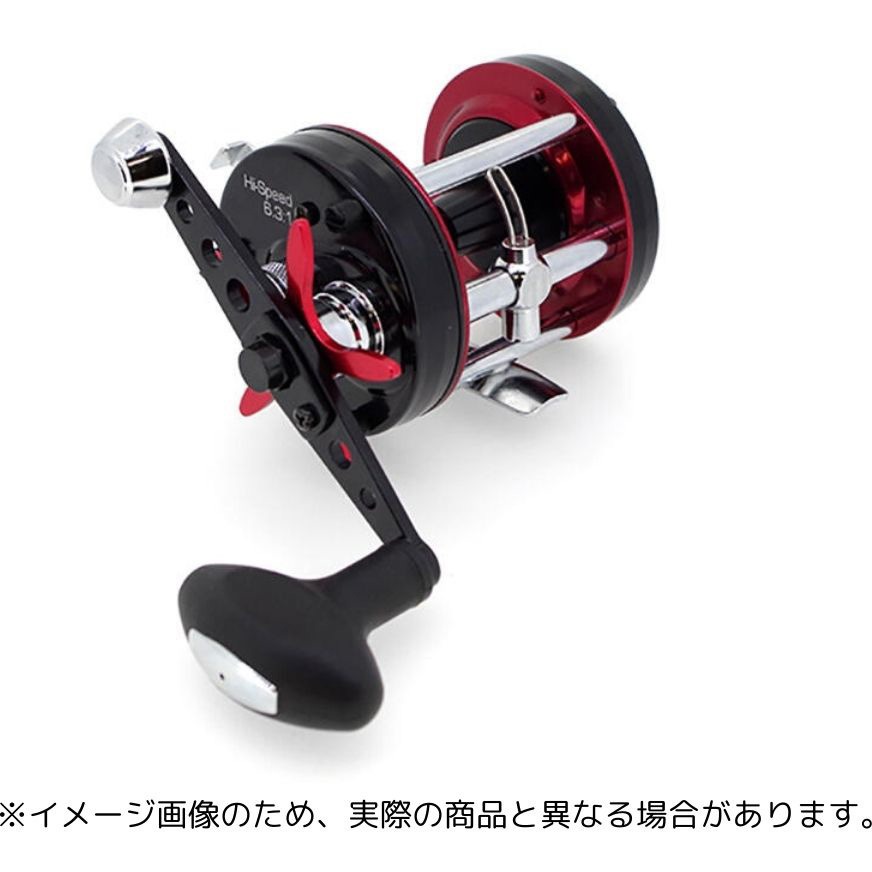6500CS ROCKET ブラック×レッド High-speed Ambassadeur AbuGarcia(アブガルシア) 自重345g