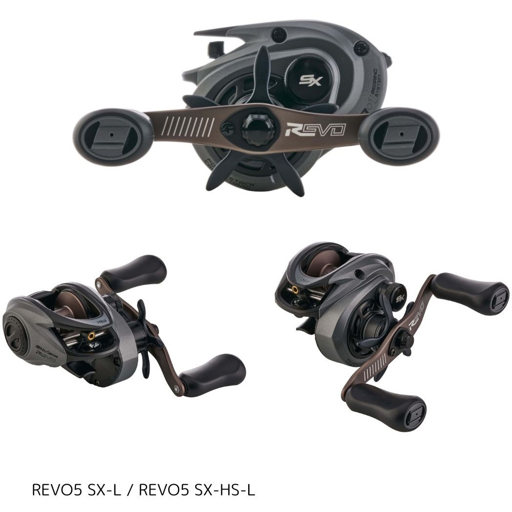 HS-L(左) REVO5 SX AbuGarcia(アブガルシア) 自重212g ハンドル長さ