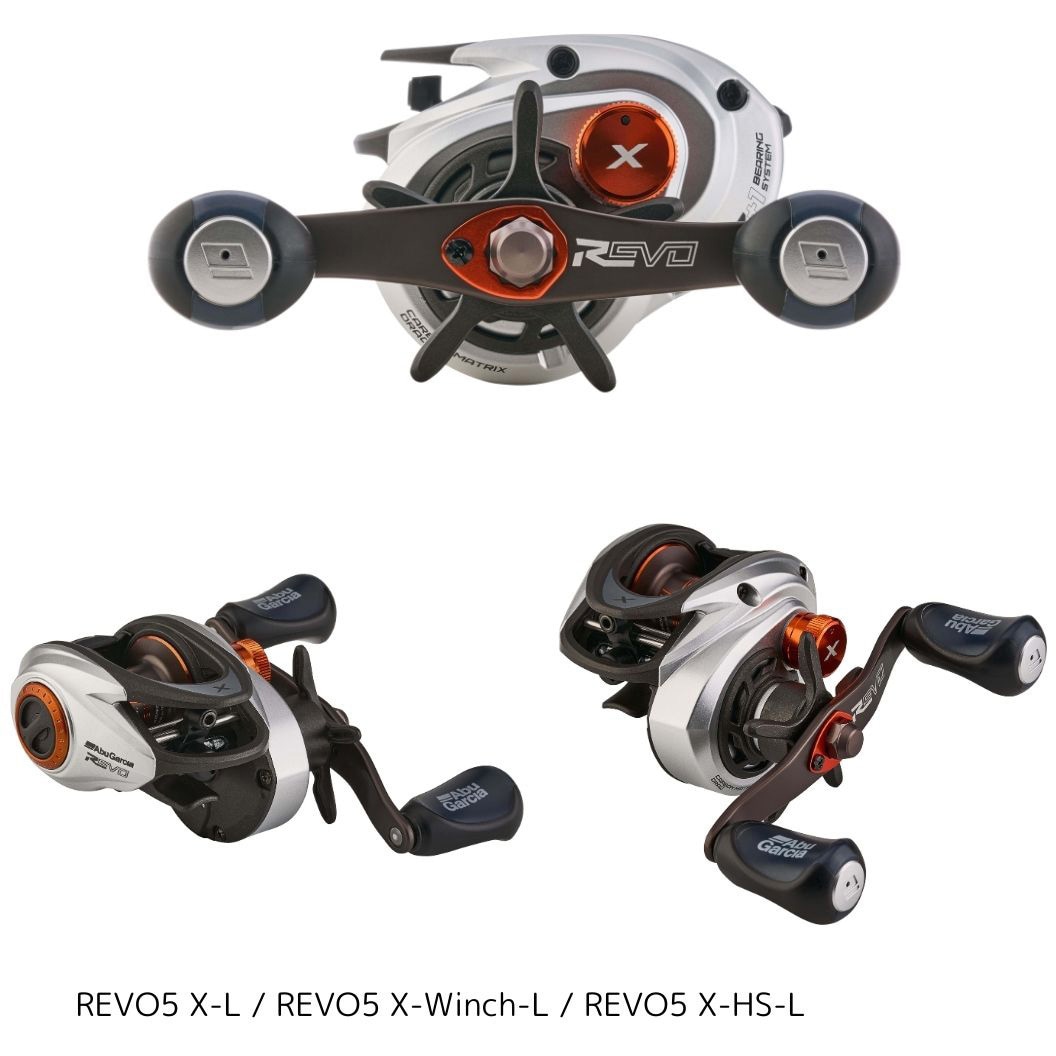 HS-L REVO5 X AbuGarcia(アブガルシア) 自重204g ハンドル長さ90mm