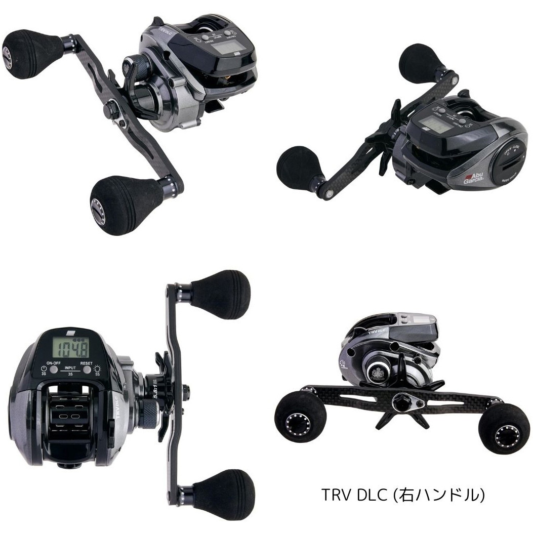 右) TRV DLC AbuGarcia(アブガルシア) 自重198g ハンドル長さ 右) TRV DLC AbuGarcia(アブガルシア) 自重198g ハンドル長さ