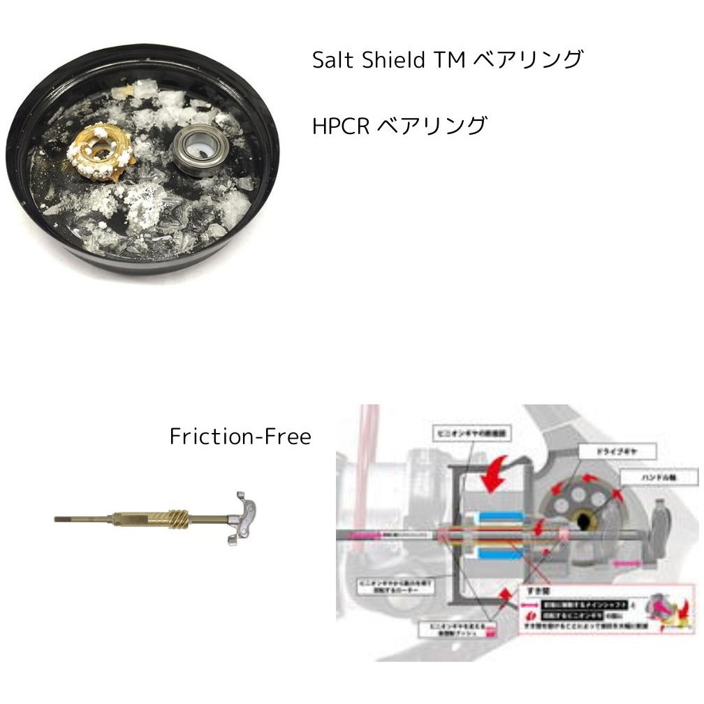 3000SH ZENON AbuGarcia(アブガルシア) 自重163g 3000SH