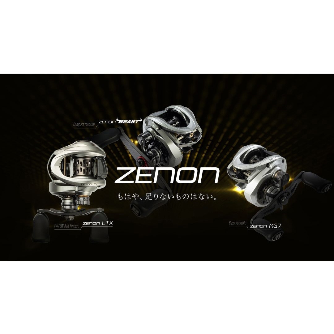 アブガルシア ZENON Beast9 美品 右) ZENON BEAST9 AbuGarcia(アブガルシア) 自重195g - 【通販