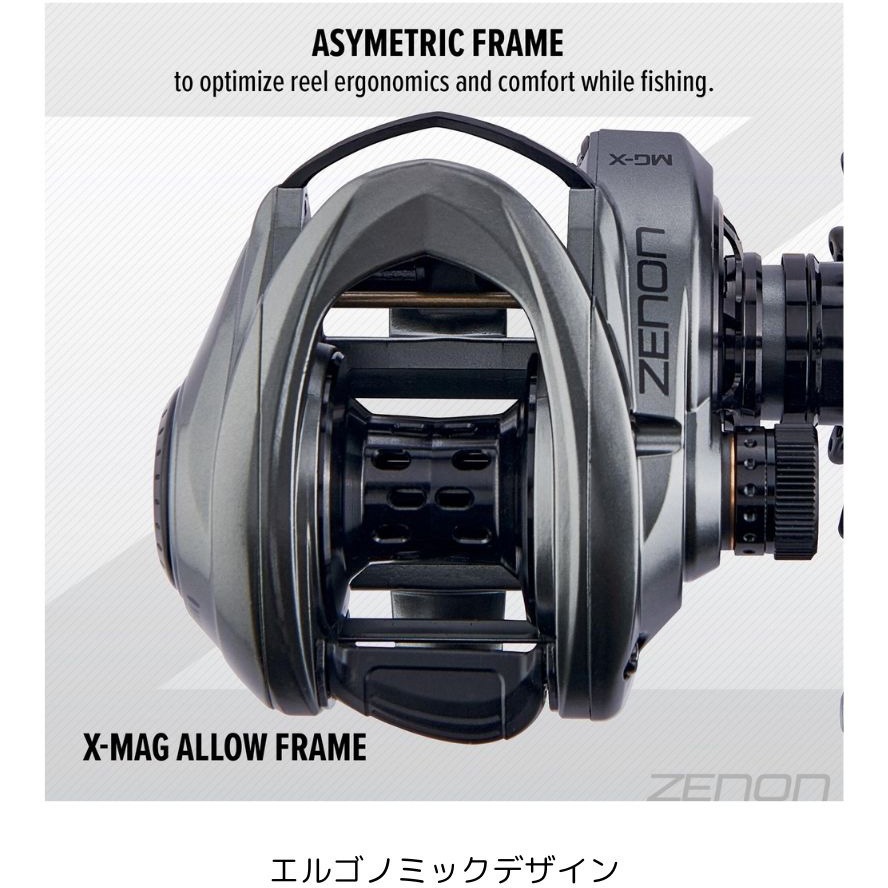SHS-L(左) ZENON MG-X 1台 AbuGarcia(アブガルシア) 【通販モノタロウ】