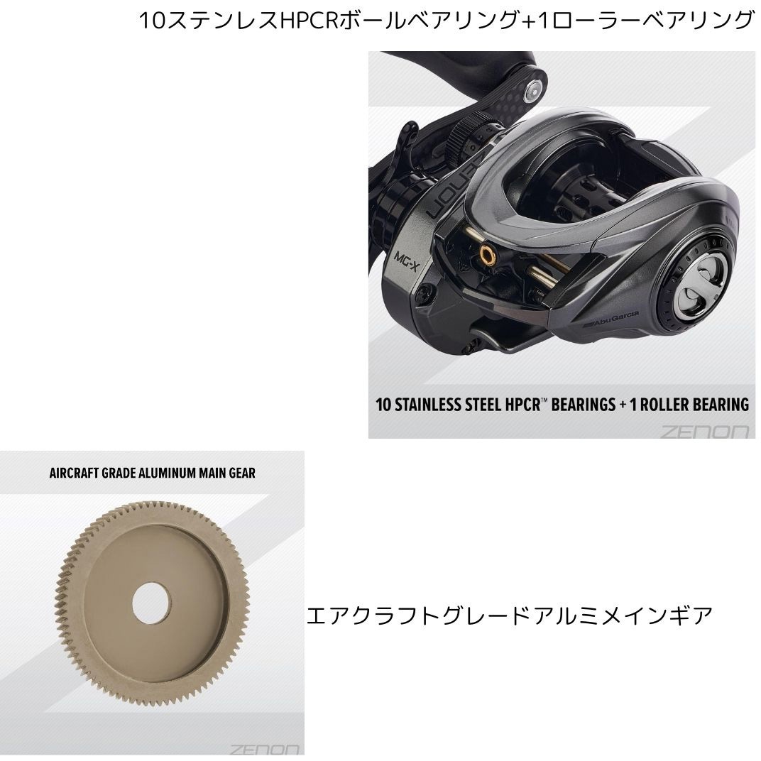 SHS-L(左) ZENON MG-X 1台 AbuGarcia(アブガルシア) 【通販モノタロウ】