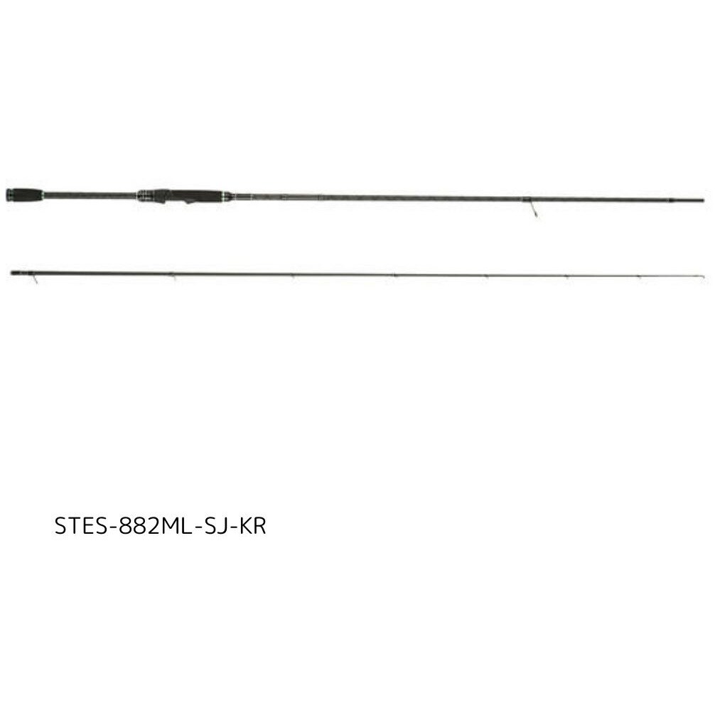 STES-882ML-SJ-KR Salty Style Eging (ソルティースタイル エギング) AbuGarcia(アブガルシア) 継数2本 仕舞135cm  STES-882ML-SJ-KR