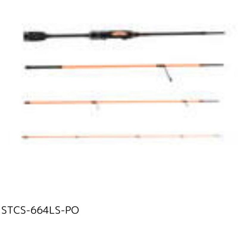 STCS-664LS-PO Salty Style Colors (ソルティスタイル カラーズ) AbuGarcia(アブガルシア) 継数4本  仕舞53.5cm STCS-664LS-PO - 【通販モノタロウ】