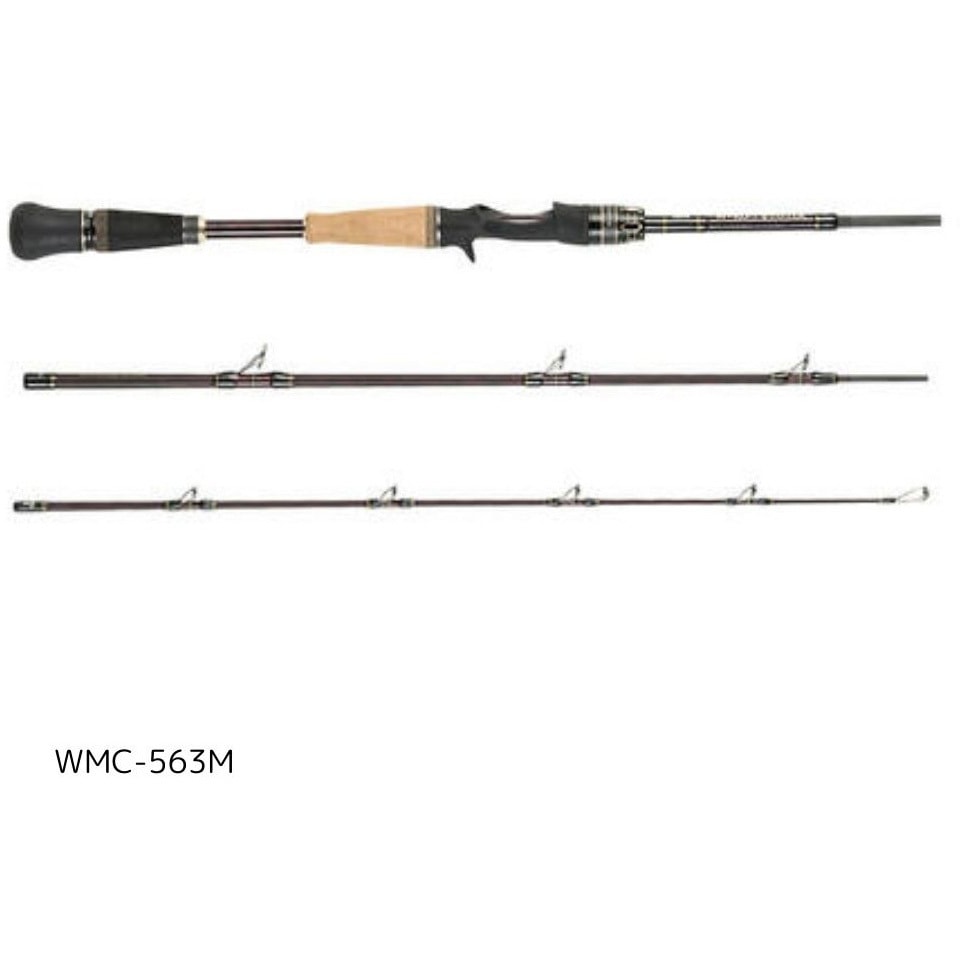 ファッションの Monster World WMC-563M (ワールドモンスター) AbuGarcia 1本 ロッド