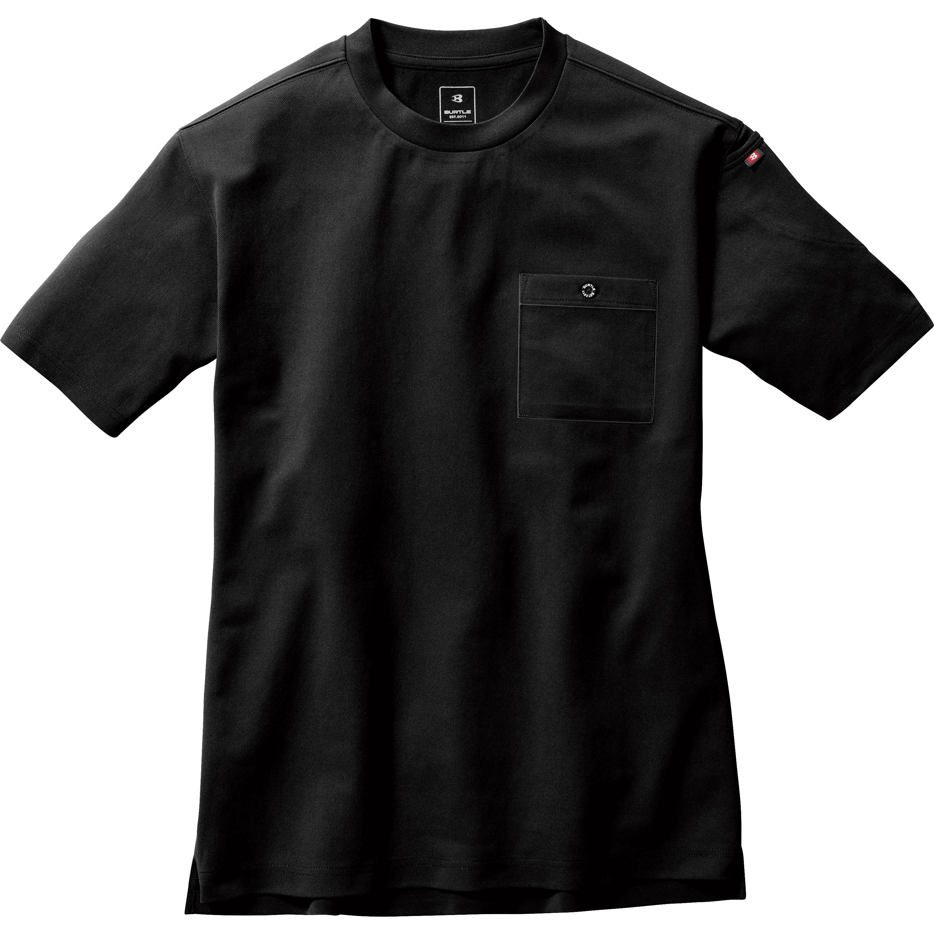 657 657フォーマル Tシャツ バートル ブラック色 サイズS 【通販