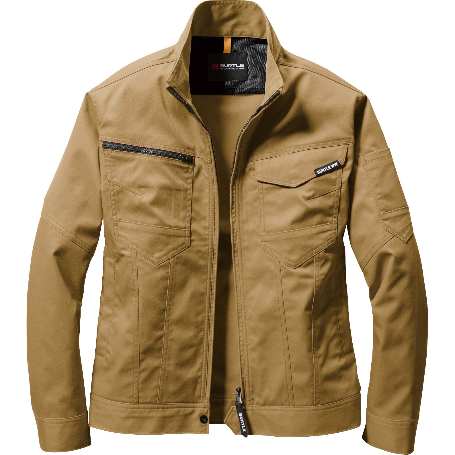 1701 ジャケット バートル カーキ色 5L着丈71cm