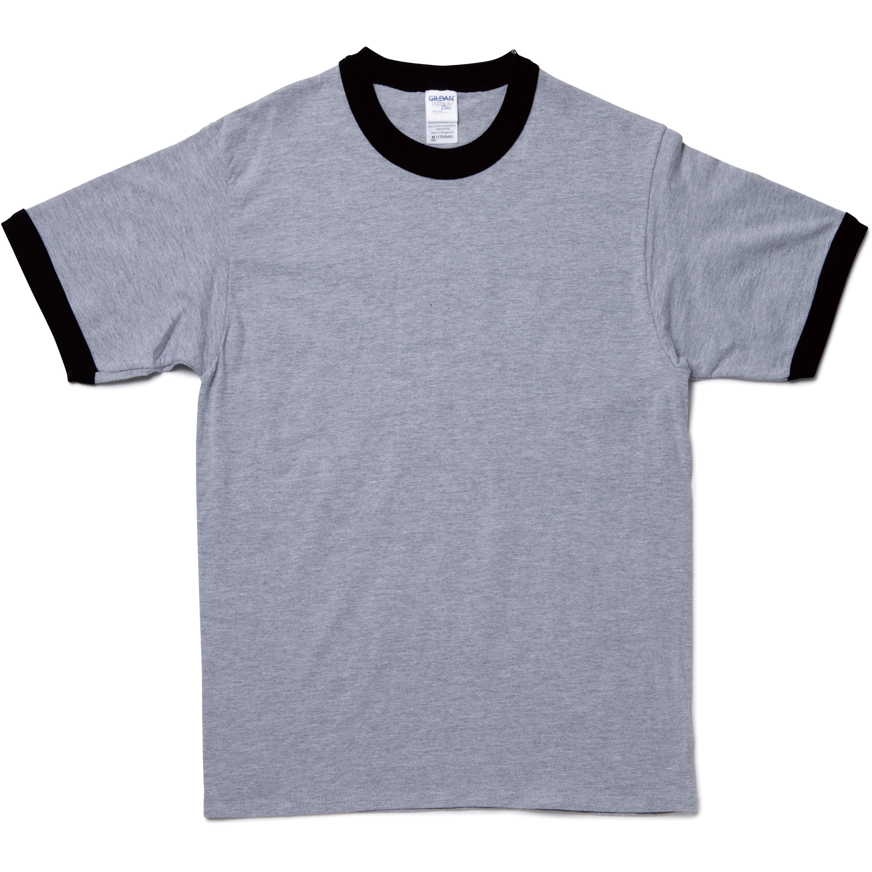 GL76600 プレミアムコットン ジャパンスペック リンガーTシャツ GILDAN