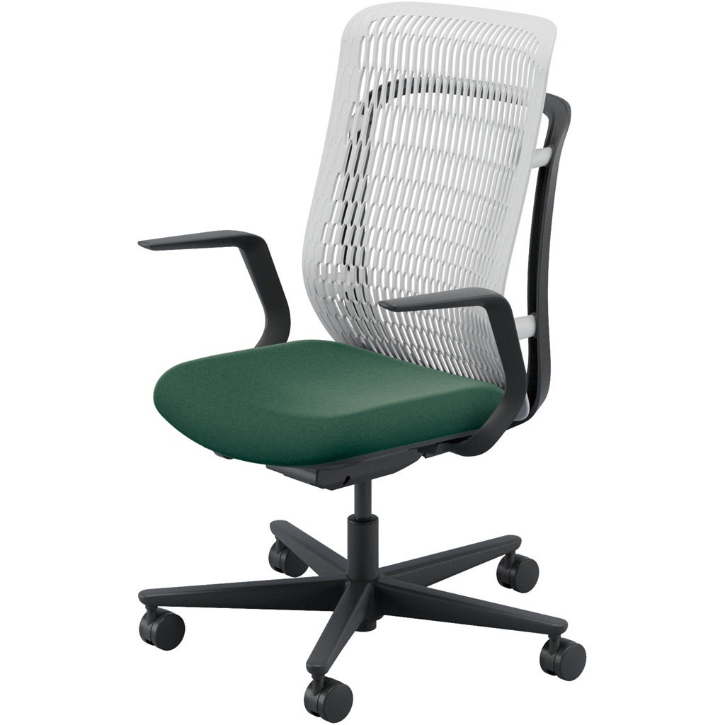 5-372-313J AJCHAIR2(AJチェア2) L型肘 内田洋行 ハイバック ウレタンキャスター   5-372-313J 38,987円