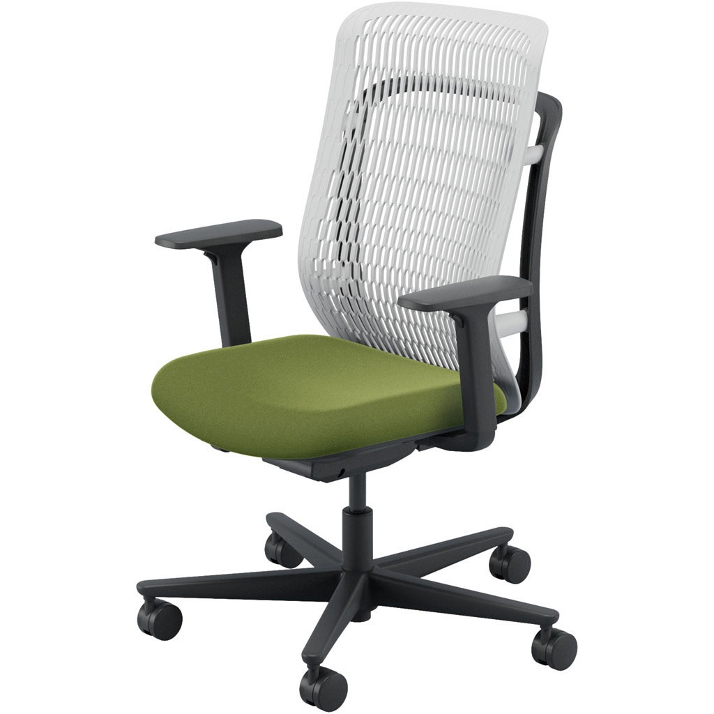 5-372-331G AJCHAIR2(AJチェア2) アジャスタブル肘 内田洋行 ハイバック ナイロンキャスター   5-372-331G