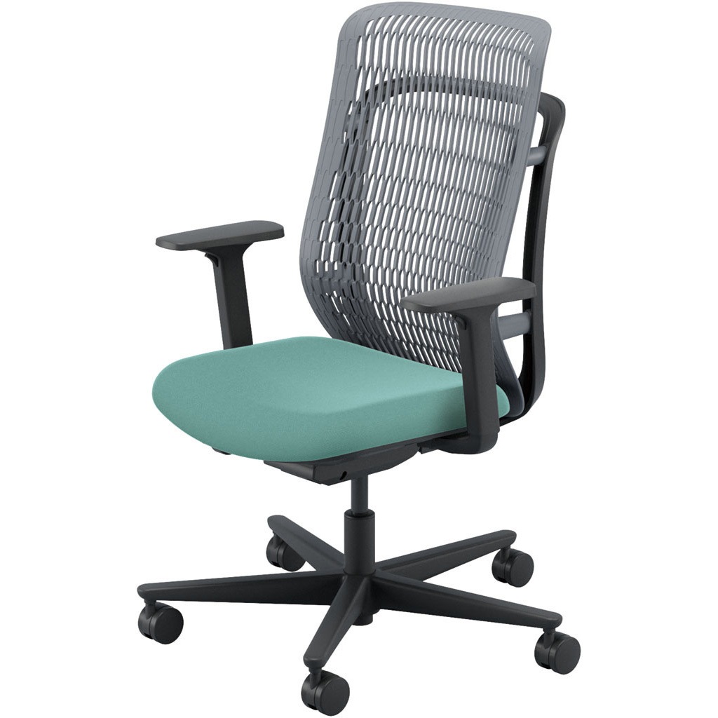 5-372-231H AJCHAIR2(AJチェア2) アジャスタブル肘 内田洋行 ハイバック ナイロンキャスター   5-372-231H 38,987円