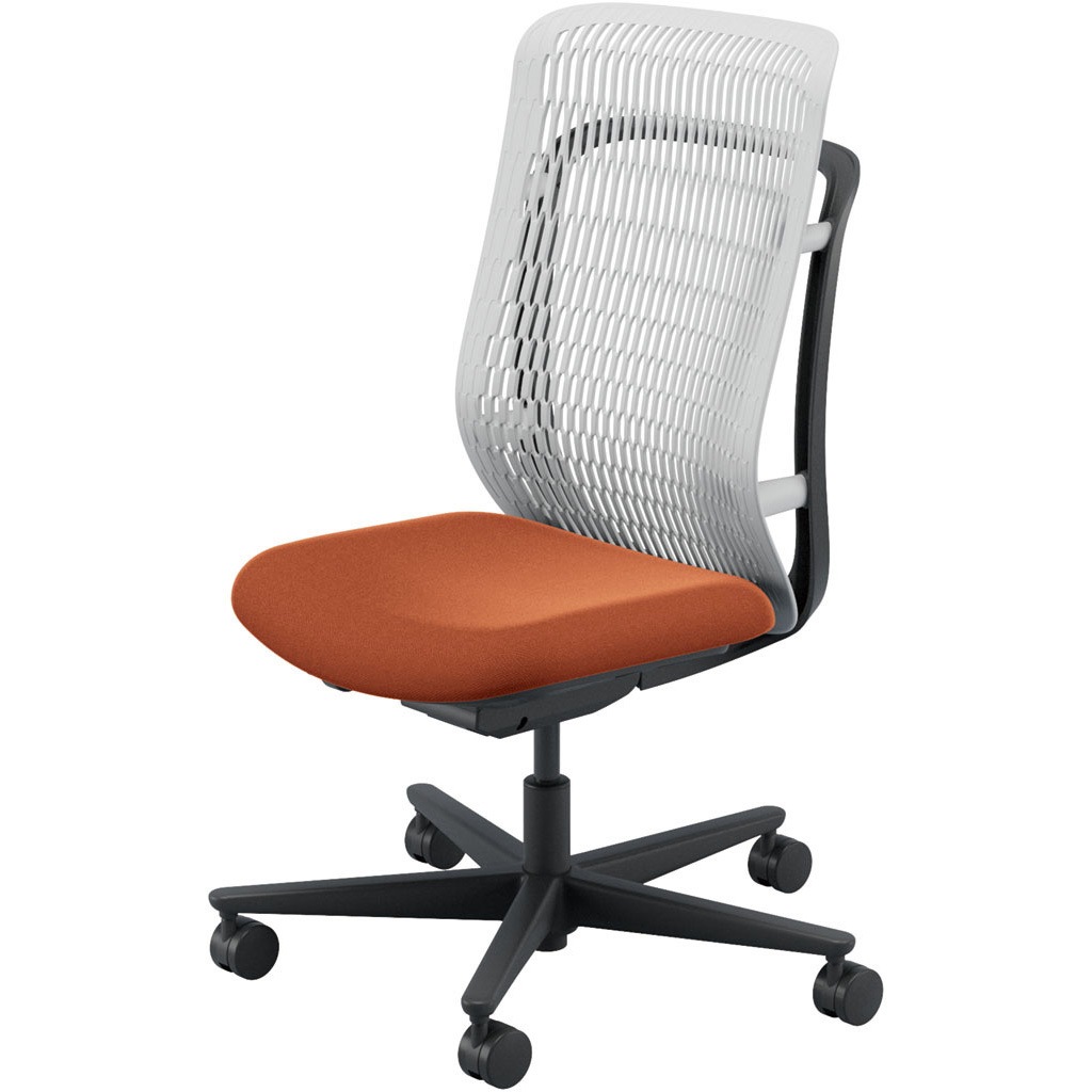 5-372-301D AJCHAIR2(AJチェア2) 肘なし 内田洋行 ハイバック ナイロンキャスター   5-372-301D